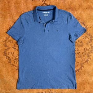 Calvin Klein Jeans Button Up Collared Polo Top